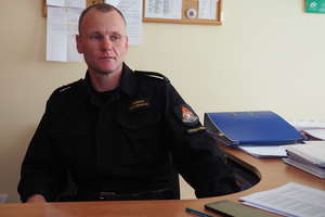 Damian Mackiewicz nowym oficerem prasowym działdowskiej straży pożarnej