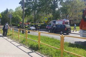 Mężczyzna potrącony na pasach na ulicy Jagiełły 