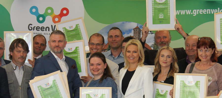 Krekolandia" w Krekolach otrzymała po raz drugi certyfikat Miejsca Przyjaznego Rowerzystom. Przedstawiciele stowarzyszenia odebrali go 9 maja w Olsztynie