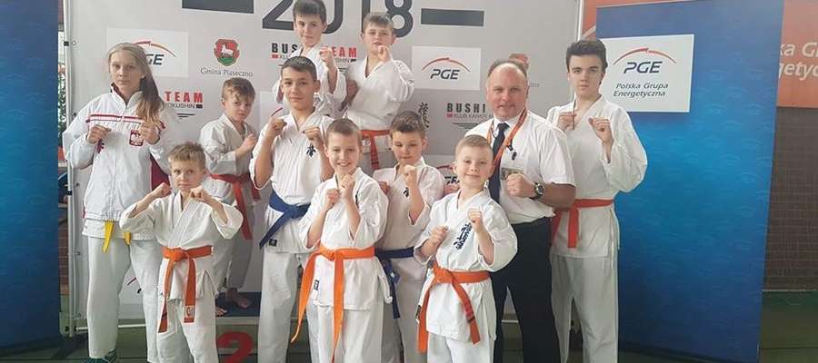 Ekipa karateków z Iławy na Mazovia Cup 2018