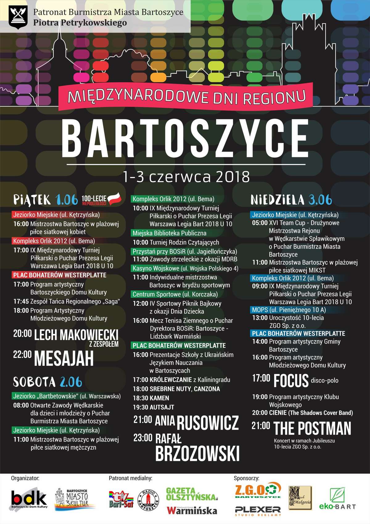 Międzynarodowe Dni Regionu Bartoszyce 2018 - full image