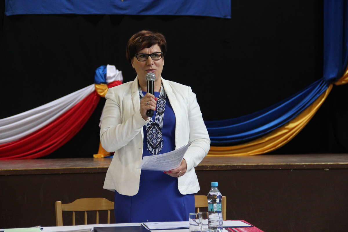Olga Sycz, dyrektorka Zespołu Szkół z Ukraińskim Językiem Nauczania w Górowie Iławeckim