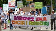 Antyaborcyjny marsz na ulicach Węgorzewa