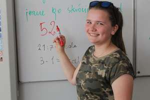 Magda Domańska, uczennica Dwójki w gronie 10 najlepszych matematyków Warmii i Mazur