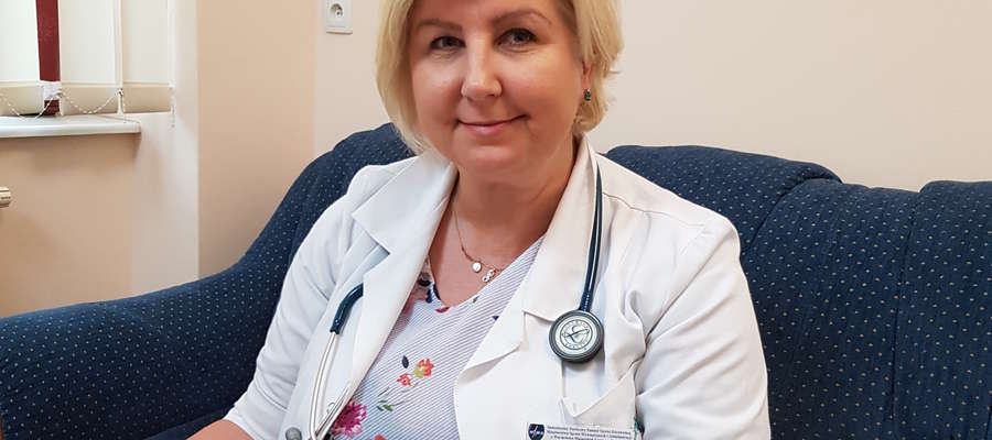 Dr Ewa Wasilewska-Teśluk kieruje Działem Radioterapii, Oddziałem Klinicznym Radioterapii i Poradnią Radioterapii