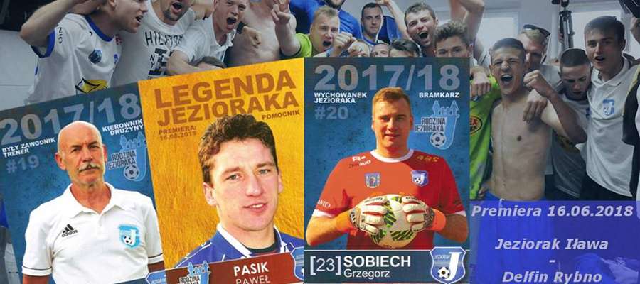 Na ostatnim meczu sezonu 17/18 będzie można nabyć kolejne Karty Jezioraka. Dziś Leszek Dudkiewicz, Paweł Pasik i Grzegorz Sobiech