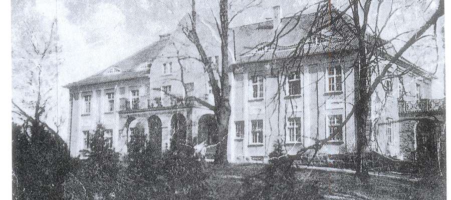 Pałac w Śliwicy zbudowany ok. 1910, spalony pod koniec stycznia 1945 roku