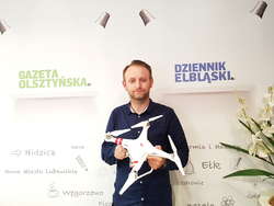 Rafał Wolak - założyciel szkoły operatorów dronów