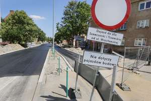 Ulica Jagiellońska będzie przejezdna od poniedziałku. Autobusy wracają na swoje trasy 
