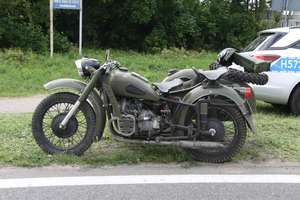 MOTOCYKLISTA WYLĄDOWAŁ W SZPITALU 