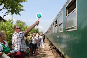 Zabytkowy pociąg zawitał do Wieliczek