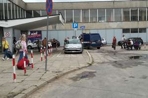 Alarm bombowy na dworcu głównym w Olsztynie 