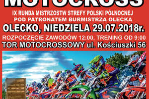 W niedzielę wielkie zawody motocrossowe w Olecku