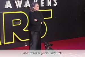 9. film z serii „Gwiezdnych wojen” będzie zawierał nigdy niepublikowany materiał z udziałem zmarłej Carrie Fisher