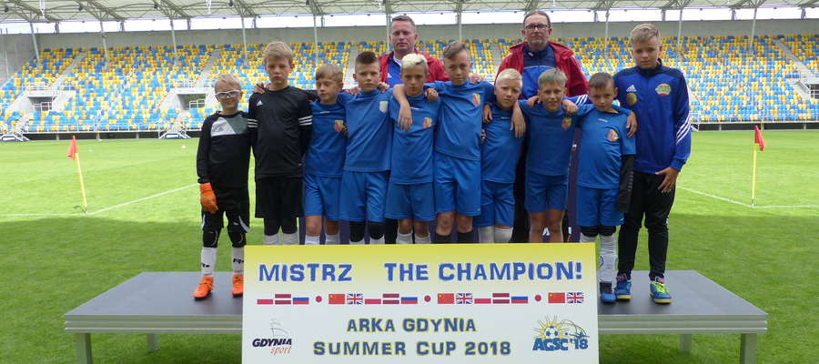 Chłopcy z Lubawskiej Akademii Piłkarskiej 2007, tak jak pozostali uczestnicy turnieju w Gdyni, mogą się czuć mistrzami
