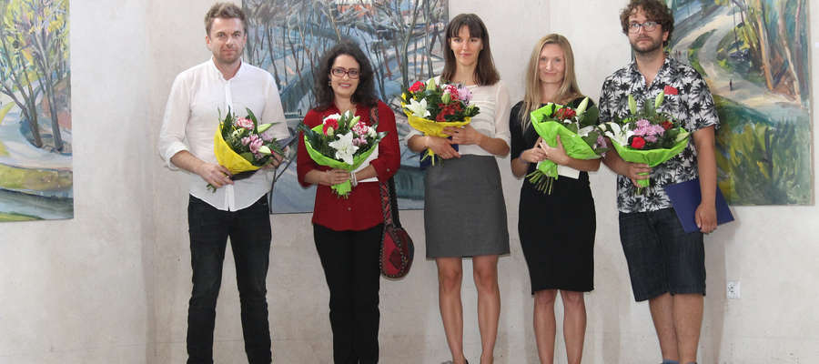 Od lewej: Tomasz Zjawiony, Joanna Bentkowska-Hlebowicz, Karolina Jabłońska, Anna Kunka-Kawełczyk, Łukasz Zedlewski.