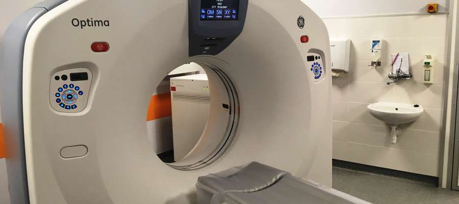 Nowy tomograf w giżyckim szpitalu działa od 30 czerwca 2018 r. 