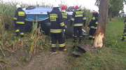 Wypadek w gminie Korsze. Jedna osoba trafiła do szpitala. 