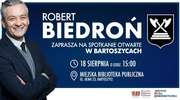 Robert Biedroń spotka się z mieszkańcami Bartoszyc