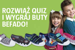 QUIZ z nagrodami: Wygraj buty Befado!