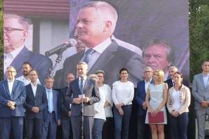 Kampania wyborcza ruszyła w Iławie pełną parą! Z mieszkańcami spotkał się kandydat na burmistrza  Piotr Żuchowski