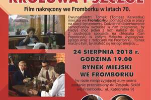 Sentymentalny Frombork i filmowi aktorzy