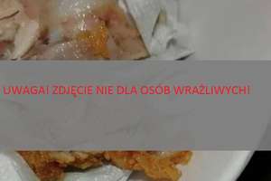 Obrzydliwy posiłek zaserwowany w jednej z olsztyńskich restauracji