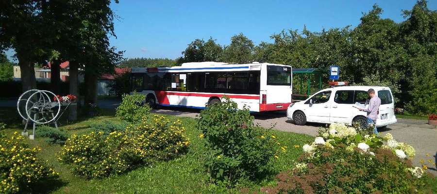 Dywity — testy autobus linii 110