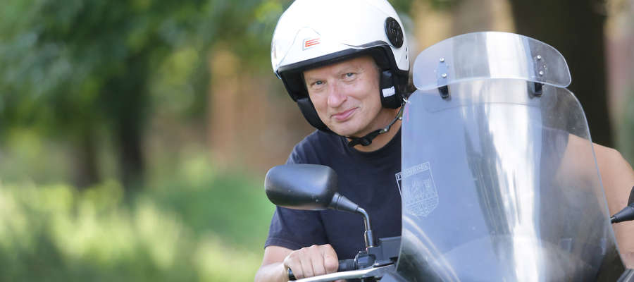 Marian Jurak na motocyklu zjeździł całą Polskę.