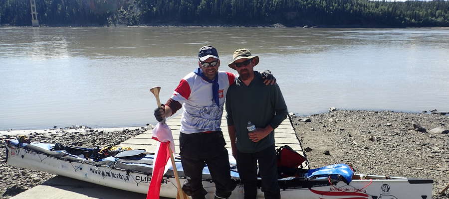 W Yukon 1000 Marcin wystartował w duecie z Benem Schmidtem z Alaski.
