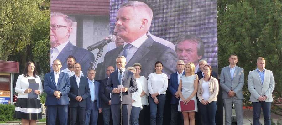 W poniedziałek 27 sierpnia rozpoczęła się w Iławie kampania wyborcza. Rozpoczął ją Piotr Żuchowski, kandydat na burmistrza miasta
