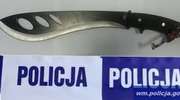 Z maczetą rzucił się na brata