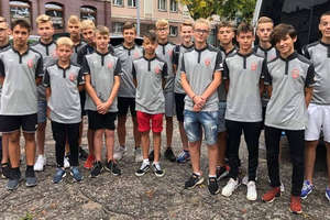 Trampkarze AP Ostróda wygrali pierwszy mecz w CL U-15