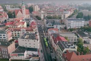 Przebudowana ulica Pieniężnego w Olsztynie robi wrażenie [VIDEO]