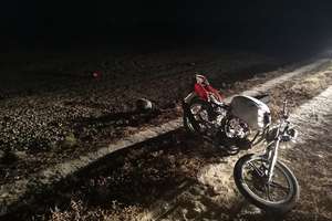 Wypadek motocyklowy na drodze Galiny-Kosy. Dwie osoby poszkodowane