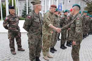 Instruktorzy NATO szkolą w Elblągu żołnierzy Dywizji Północny - Wschód