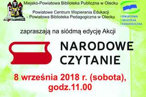 Narodowe Czytanie 2018 w Olecku