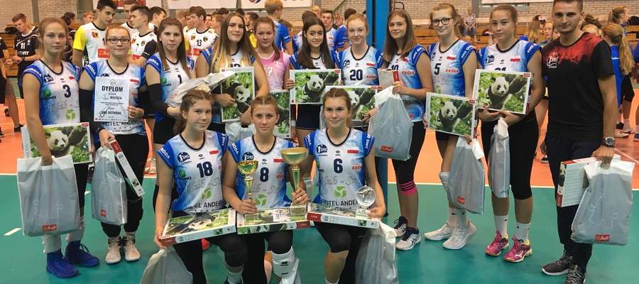 Kadetki SMS Ostróda wygrały turniej Baltic Volleyball Cup w Gdańsku