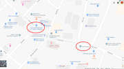Google przywróciło prawidłowe nazwy na mapach Bartoszyc, ale jeszcze nie wszystkie