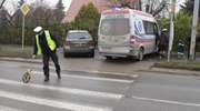 Olsztyńscy policjanci przyglądają się bezpieczeństwu pieszych. Trwa akcja "Niechronieni uczestnicy ruchu drogowego" [VIDEO]