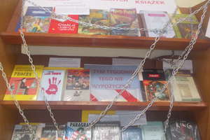 Zakazane książki w powiatowej bibliotece