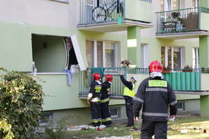 Wybuch w Olsztynie. Dwie osoby są ranne [ZDJĘCIA, VIDEO][AKTUALIZACJA]