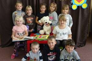 Urodziny  Książkowego Misia w Przedszkolu Samorządowym w Kowalach Oleckich
