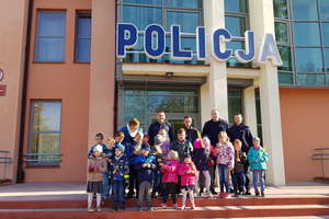 Uczniowie odwiedzili braniewskich policjantów 