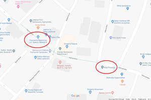Google przywróciło prawidłowe nazwy na mapach Bartoszyc, ale jeszcze nie wszystkie