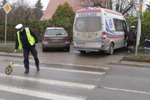 Olsztyńscy policjanci przyglądają się bezpieczeństwu pieszych. Trwa akcja 