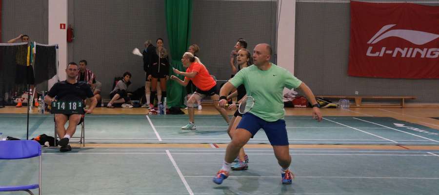 Turniej badmintona w Giżycku
