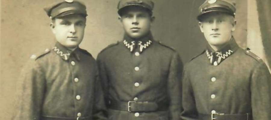Konstanty Kazimierz Ralkiewicz (z prawej) 