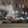 Pożar auta w centrum Olsztyna