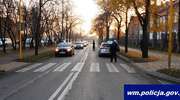 Pieszy potrącony na przejściu trafił do szpitala